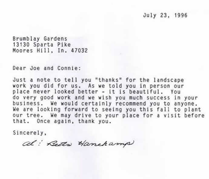 Reference Letter 